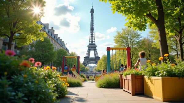 Quand les parcs de loisir urbains transforment Paris 15 en terrain d'aventure