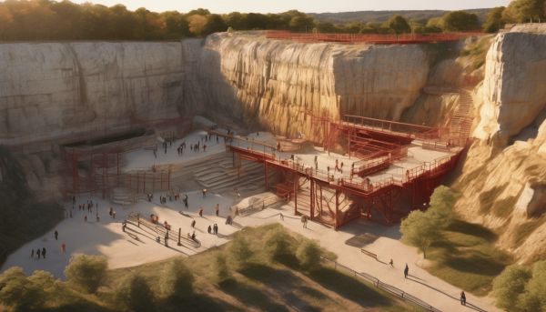 Visitez les carrières de Glay et découvrez leur histoire fascinante