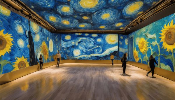 Vivez l’expérience immersive des œuvres de Van Gogh